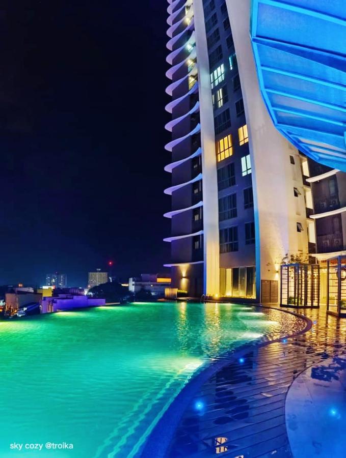 Sky Cozy Troika Residence, 1 Bedroom 4-6 Pax, 2 Bedrooms 6-8 Pax, Pool Vew, Sky & City View, Free Parking, Pool, Unlimited Wifi & Netflix 코타바하루 외부 사진
