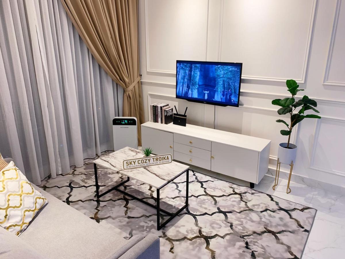 Sky Cozy Troika Residence, 1 Bedroom 4-6 Pax, 2 Bedrooms 6-8 Pax, Pool Vew, Sky & City View, Free Parking, Pool, Unlimited Wifi & Netflix 코타바하루 외부 사진
