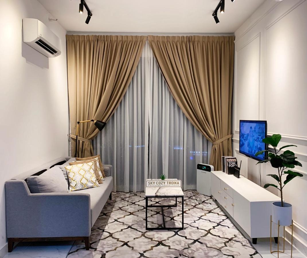 Sky Cozy Troika Residence, 1 Bedroom 4-6 Pax, 2 Bedrooms 6-8 Pax, Pool Vew, Sky & City View, Free Parking, Pool, Unlimited Wifi & Netflix 코타바하루 외부 사진