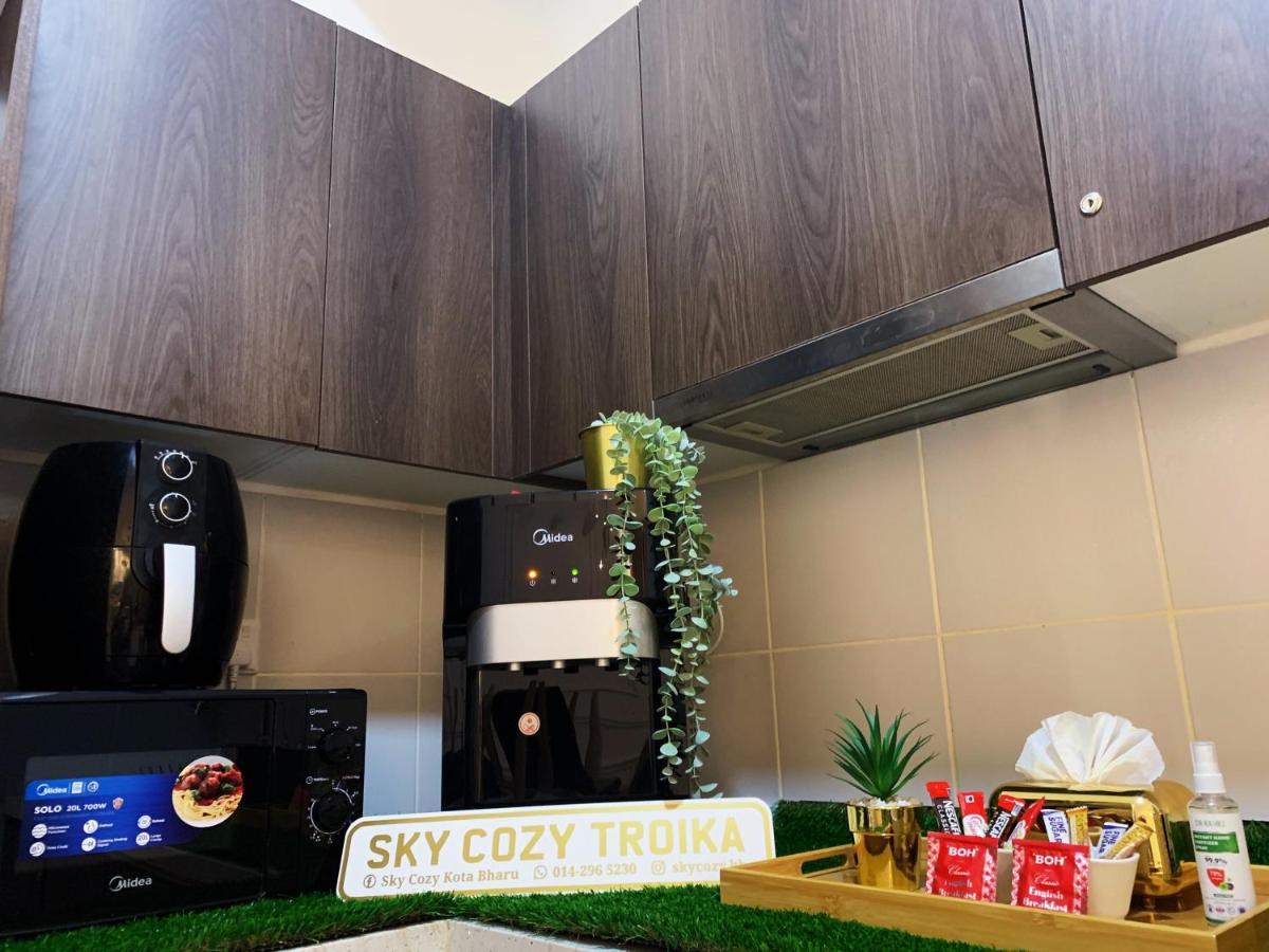 Sky Cozy Troika Residence, 1 Bedroom 4-6 Pax, 2 Bedrooms 6-8 Pax, Pool Vew, Sky & City View, Free Parking, Pool, Unlimited Wifi & Netflix 코타바하루 외부 사진