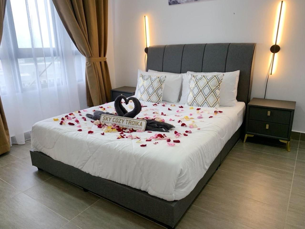 Sky Cozy Troika Residence, 1 Bedroom 4-6 Pax, 2 Bedrooms 6-8 Pax, Pool Vew, Sky & City View, Free Parking, Pool, Unlimited Wifi & Netflix 코타바하루 외부 사진