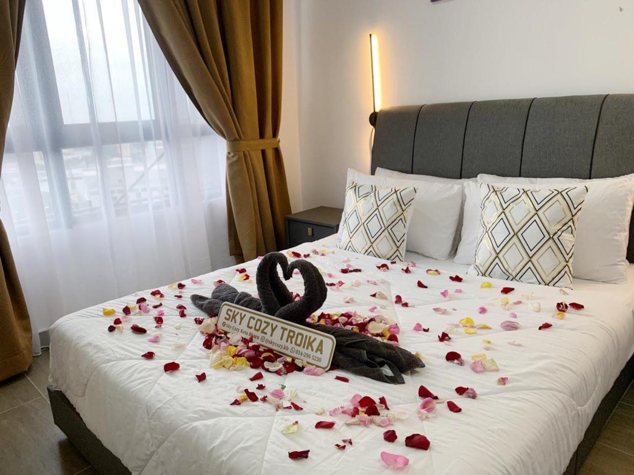 Sky Cozy Troika Residence, 1 Bedroom 4-6 Pax, 2 Bedrooms 6-8 Pax, Pool Vew, Sky & City View, Free Parking, Pool, Unlimited Wifi & Netflix 코타바하루 외부 사진