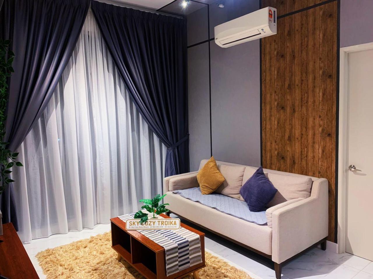 Sky Cozy Troika Residence, 1 Bedroom 4-6 Pax, 2 Bedrooms 6-8 Pax, Pool Vew, Sky & City View, Free Parking, Pool, Unlimited Wifi & Netflix 코타바하루 외부 사진