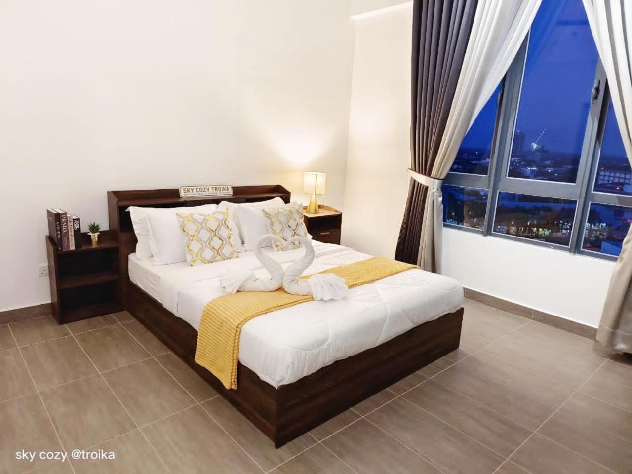 Sky Cozy Troika Residence, 1 Bedroom 4-6 Pax, 2 Bedrooms 6-8 Pax, Pool Vew, Sky & City View, Free Parking, Pool, Unlimited Wifi & Netflix 코타바하루 외부 사진