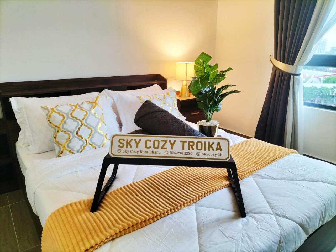 Sky Cozy Troika Residence, 1 Bedroom 4-6 Pax, 2 Bedrooms 6-8 Pax, Pool Vew, Sky & City View, Free Parking, Pool, Unlimited Wifi & Netflix 코타바하루 외부 사진