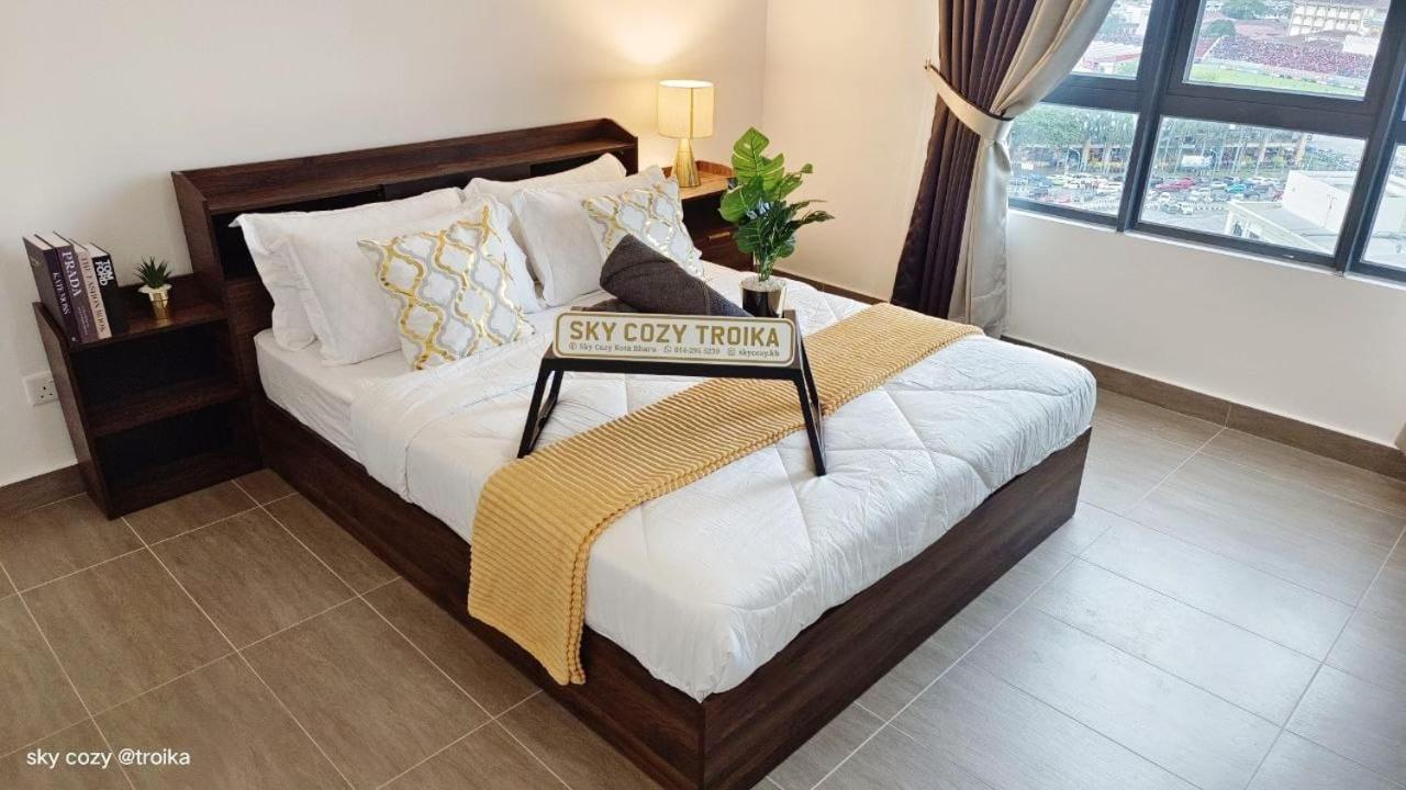 Sky Cozy Troika Residence, 1 Bedroom 4-6 Pax, 2 Bedrooms 6-8 Pax, Pool Vew, Sky & City View, Free Parking, Pool, Unlimited Wifi & Netflix 코타바하루 외부 사진
