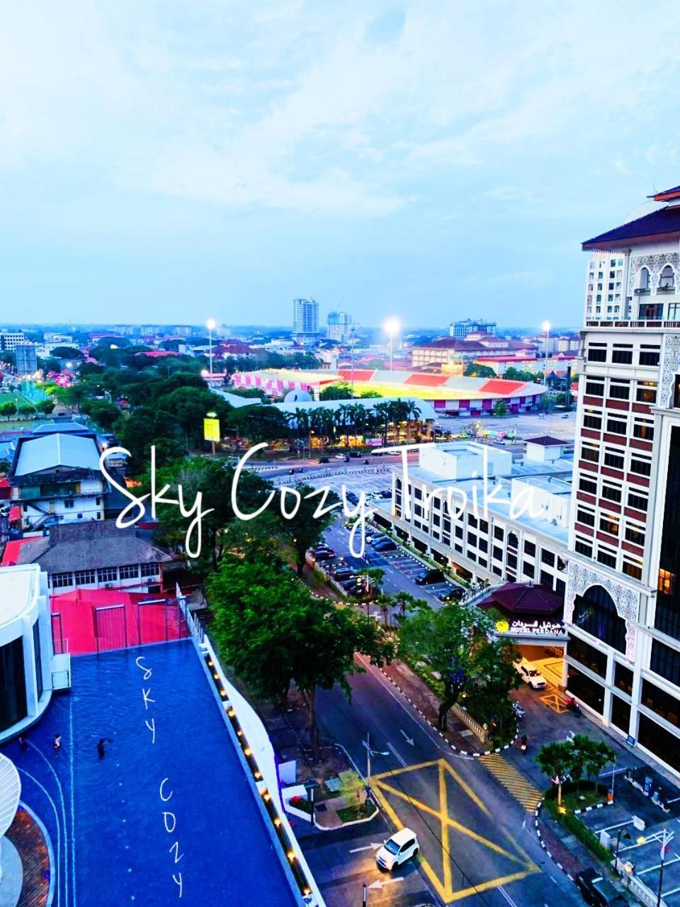 Sky Cozy Troika Residence, 1 Bedroom 4-6 Pax, 2 Bedrooms 6-8 Pax, Pool Vew, Sky & City View, Free Parking, Pool, Unlimited Wifi & Netflix 코타바하루 외부 사진