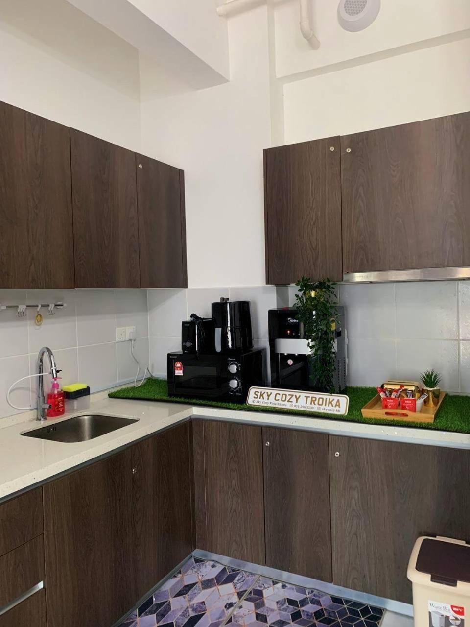 Sky Cozy Troika Residence, 1 Bedroom 4-6 Pax, 2 Bedrooms 6-8 Pax, Pool Vew, Sky & City View, Free Parking, Pool, Unlimited Wifi & Netflix 코타바하루 외부 사진